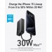 Anker Nano Power Bank (10,000mAh, 30W, Built-In USB-C Cable, Blue)