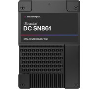 WD Ultrastar DC SN861 WUS6CA216PSP9X3 - SSD - Datencenter - 1.6 TB - intern - 2.5" (6.4 cm) - U.2 PCIe 5.0 x4 (NVMe)