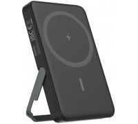   5000 mAh DELTACO, su stoveliu, bevielė, PD 20 W, magnetas, juoda / PB-Q1007 / 1903254