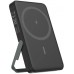   5000 mAh DELTACO, su stoveliu, bevielė, PD 20 W, magnetas, juoda / PB-Q1007 / 1903254