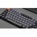 Keychron - K1 QMK Wireless Mechanical Keyboard (Version 6) RGB Backlight (Hot-Swappable) / Keychron Low Profile 2.0 Mechanical / Brown