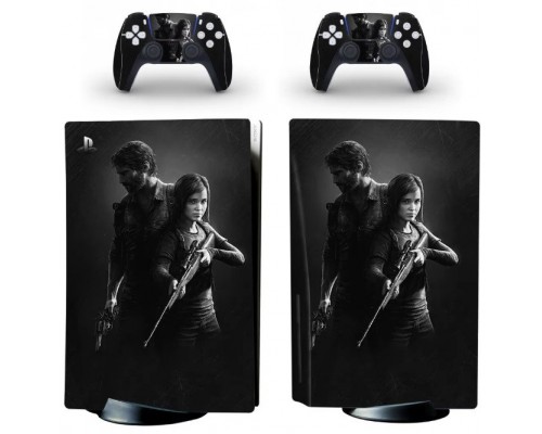 Naklejki Naklejka Skórki na PlayStation 5 orawith  Pady Motyw The Last of Us