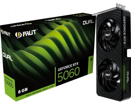 Palit GeForce RTX 5060 Dual 8GB GDDR7 DLSS4 (NE75060019P1-GB2063D)