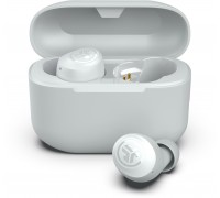 JLab Go Pop+, True  Stereo (TWS), 20 - 20000 Hz, Calls/Music/Sport/Everyday, Headphones, White