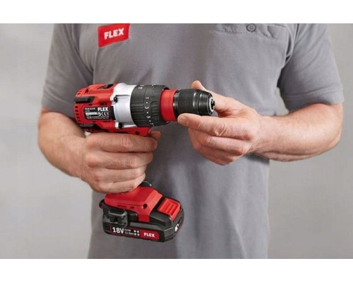 Flex 491233, Power screwdriver, 18 V, 2.67 kg, 218 mm, 116 mm, 2.67 kg - SOLO