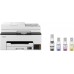 Canon MAXIFY GX2050 EB2 EUR mit deutlich erhohten Seitenleistung, enthalt 2 extra Tanks mit schwarzer Tinte ( somit 3 Schwarztinten )