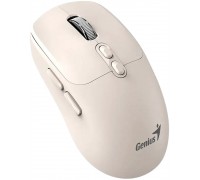 GENIUS myš NX-8080S BT/ duální Bluetooth + 2,4GHz/ 1600 dpi/ Copilot/ bezdrátová/ tichá/ béžová
