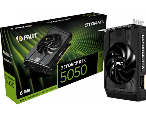 Palit GeForce RTX 5050 StormX 8GB GDDR6 DLSS4 (NE65050019P1-GB2070F)