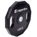 inSPORTline Rubberized load olympic Ruberton 15 kg black (15899)
