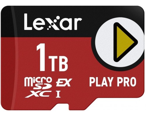 SD  Lexar Play Pro MicroSDXC 1 TB UHS-I (LMSXPS0001T-BNNNG)