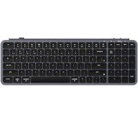 Keychron B2 Pro Wireless (B2P-K1) - układ US - Ultra Low Profile Scissor - Kosmiczna szara (Pilka) Membraninę Belaidą Klawiaturę