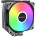 Montech NX400 Black CPU-Khler, ARGB - 120mm, schwarz
