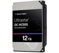 WD Ultrastar DC HC555 twardy Centrum danych 12 TB wewnętrzny 3.5" (8.9 cm) SATA 6Gb/s 7200 rpm Puffer: 512 MB