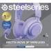 SteelSeries do gier | Arctis Nova 3PW | Bluetooth | Over-Ear | Mikrofon | Noise canceling | Bezprzewodowe | Lavender
