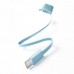 Joyroom JR-PBF27 22,5W 10000mAh z dwoma wbudowanymi kablami - Blue