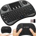 Retoo Mini klawiatura bezprzewodowa z touchpadem podświetlana do Smart TV BT Mini klawiatura bezprzewodowa z touchpadem podświetlana do Smart TV BT