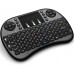 Retoo Mini klawiatura bezprzewodowa z touchpadem podświetlana do Smart TV BT Mini klawiatura bezprzewodowa z touchpadem podświetlana do Smart TV BT