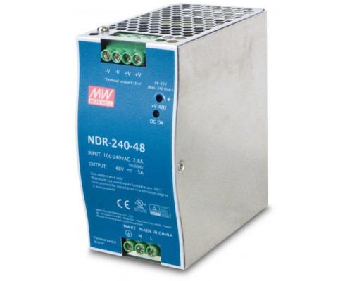 48V, 240W Din-Rail Power