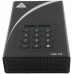 Apricorn Aegis Padlock DT zewnętrzny dysk twarde 12 TB USB Typu B 2.0/3.2 Gen 1 (3.1 Gen 1) Black