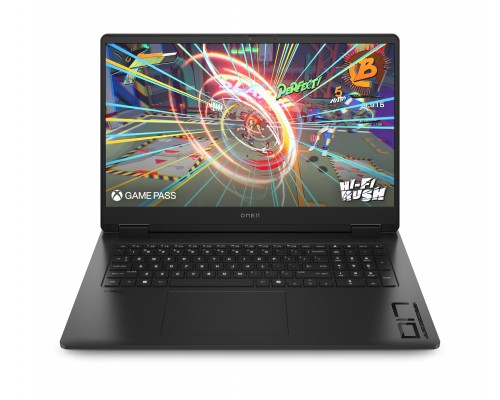 HP OMEN Gaming Laptop 17-db1005nw Copilot+ PC AMD Ryzen AI 7 43,9 cm (17.3") Full HD 16 GB DDR5-SDRAM NVIDIA GeForce RTX 5050 Wi-Fi 6 (802.11ax) Windows 11 Home Czarny