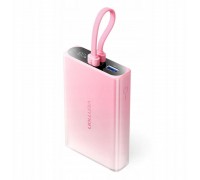 Vention 10000 mAh USB-C + Lightning + USB-A 22.5W  wyświetlaczem LED Pink