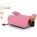 FMonroe FOTELIK SAMOCHODOWY Podkładka siedzenia pink pikowana R129 125-150 CM