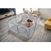 King Kids KOJEC DZIECIĘCY 140x140 cm PLAC ZABAW SUCHY BASEN UCHWYTY I 50 PIŁEK