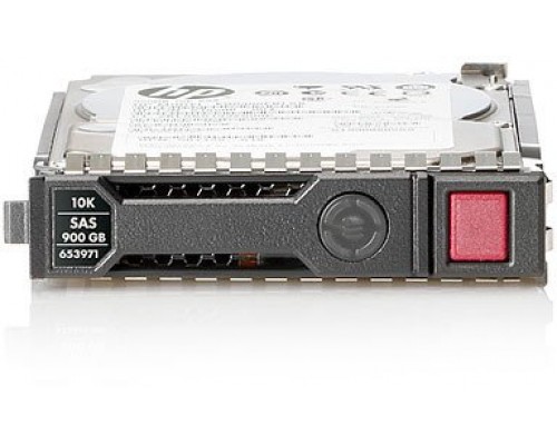 HPE 900GB 6G SAS 10K rpm SFF (2.5-inch) SC Enterprise 3yr Wty Hard Drive dysk twardy 10000 RPM 2.5"