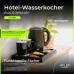 AD 1387 hotelowy ze stali nierdzewnej o pojemności 1,0 l | tacka powitalna z kubkami i przegródkami