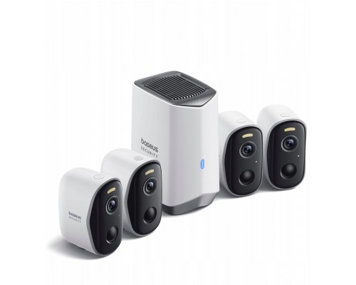 Baseus Security N1 Plus Outdoor Kamera 2K 4-Cam Kit