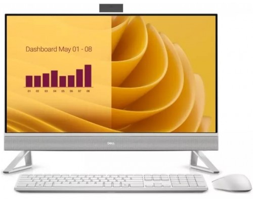 Dell 24 All-in-One EC24250/Core i5-1334U/16GB/1TB/23.8 FHD/Intel Iris Xe/Cam/WLAN + BT/Nordic Wireless Kb & Mouse/W11Pro/3yrs Prosupport