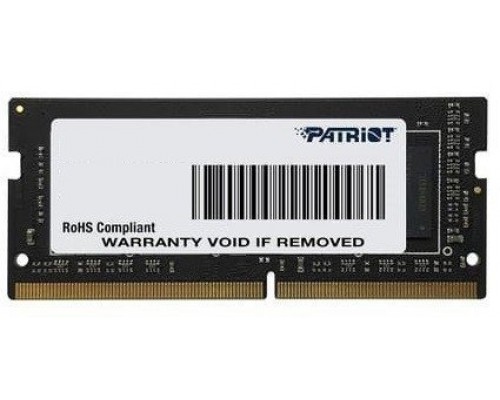 Patriot Signature, SODIMM, DDR4, 8 GB, 2400 MHz, CL17 (PSD48G24002S)