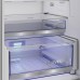 Beko Refrigerator B5RCNA416HXB, Wysokość 203.5 cm, Pojemność netto lodówki 297 L, Pojemność netto zamrażarki 118 L, Wyświetlacz, 35 dB, Stal nierdzewna