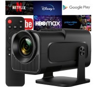 PROJEKTOR RZUTNIK 4K ANDROID LED WIFI MINI PRZENOŚNY FULL HD HY320 USB JACK