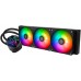SilverStone NovaPeak 360 ARGB 12 cm Black 1 szt.