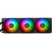 SilverStone NovaPeak 360 ARGB 12 cm Black 1 szt.