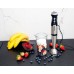 ręczny robot kuchenny 1250W | metalowy mikser, malakser, trzepaczki