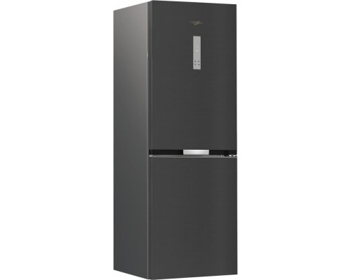 Whirlpool WHK 26362 XBR4E | Energy efficiency class E | Free standing | Combi | Height 186.5 cm | No Frost system | net capacity 201 L | Zamrażalnik net capacity 106 L | Ekranas | 37 dB | Black
