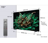 TCL 115C7K Mini LED 115