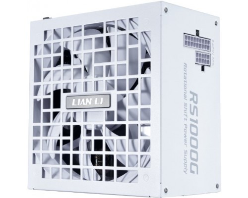 Lian Li RS Series 80 PLUS Gold ATX 3.1, modułowy - 1.000 Watt, z RS Hub, biały