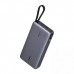 25000mAh Ugreen PB552, 165W, USB-A, USB-C + wbudowany kabel (Grey)