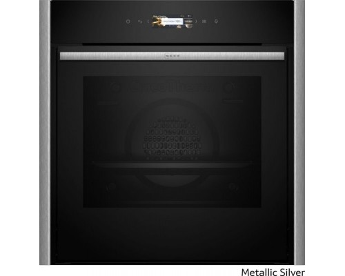 Neff B59CR3AY0-MS CircoTherm , Slide & Hide Metallic Silver
