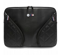 BMW Carbon Pockets&Metal Logo Sleeve 16" black