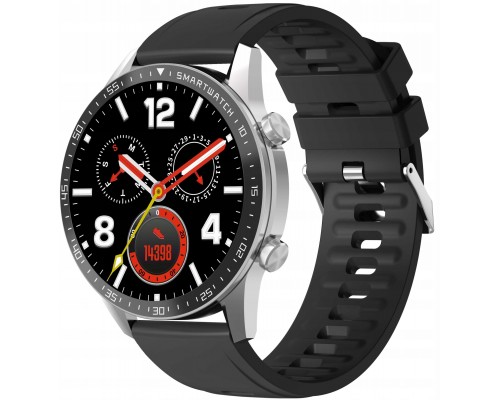 Smartwatch Gravity Silver Bransoleta + Pasek GT10-6