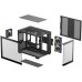 Deepcool CG330 3F black (R-CG330-BKNGM3-G)