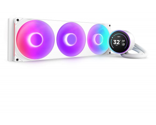 Nzxt Kraken Elite 420 RGB White (RL-KR42E-W2)