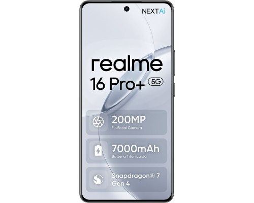Realme 16 Pro+ 5G 12/512GB Gray  (TKORALSWithA0172)