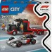 LEGO City Ciężarówka F1® z bolidem Audi F1® (60493)