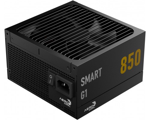 Aerocool AeroCool Smart G1 80 PLUS Gold zasilacz, PCIe 5.1, ATX 3.1 - 850 Watt, czarny