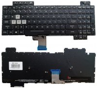 Asus Klaviatūra ASUS Rog Strix Scar GL504 z podświetleniem RGB US